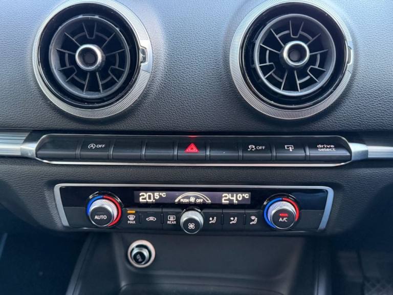 2017 17 AUDI A3 1.6 TDI SPORT SPORTBACK 5DR DIESEL MANUAL EURO 6 (S/S) (110 PS) 