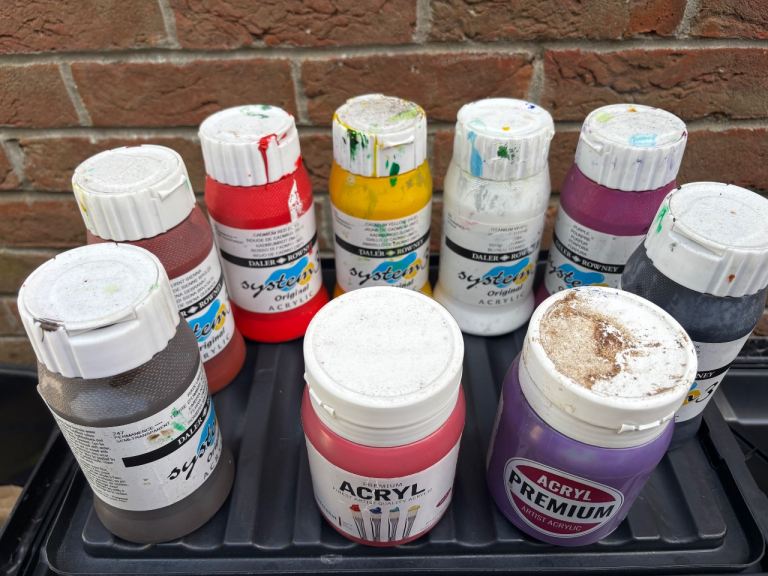 Craft acrylic paint bundle 