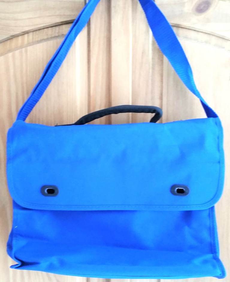 Lovely Unique Blue Satchel
