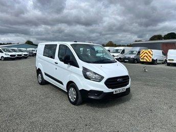 2020 ON 70 PLATE FORD TRANSIT CUSTOM 280 LEADER 5 SEATER CREW VAN ULEZ FREE ZONE