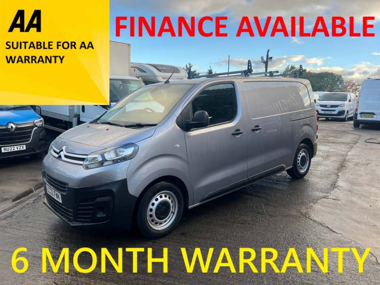2022 Citroen Dispatch 1000 1.5 BlueHDi 100 Van Enterprise Pro PANEL VAN Diesel Manual
