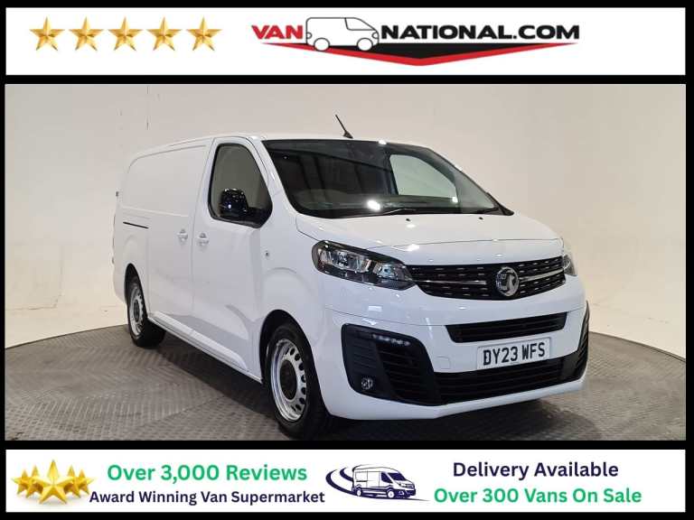 2023 Vauxhall Vivaro 1.5 TURBO D 2900 PRO L2 H1 100 BHP LWB Panel Van Diesel Manual