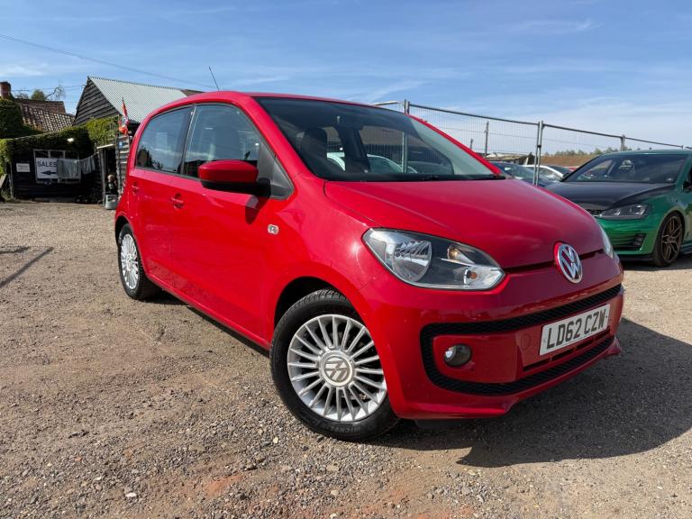 2012 Volkswagen up! 1.0 BlueMotion Tech High Up 5dr HATCHBACK Petrol Manual