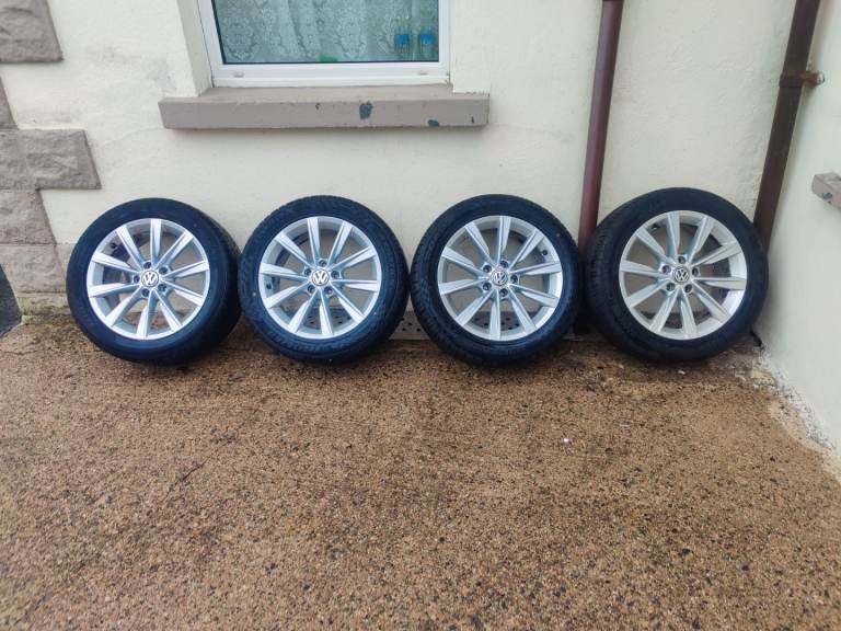 ALLOY WHEELS 17" VW PASSAT, VW GOLF, VW TIGUAN, AUDI A4  USED