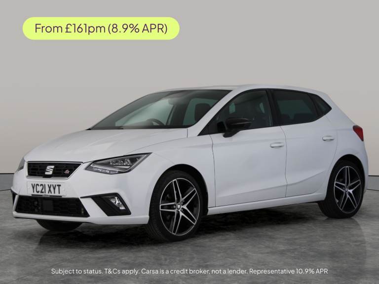 2021 SEAT Ibiza 1.0 TSI FR Sport Hatchback 5dr Petrol Manual Euro 6 (s/s) (110 ps) - CLIMAT Hatch...