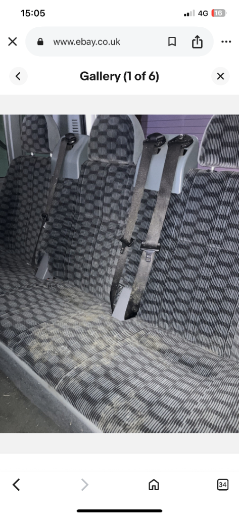 Mini bus seats 