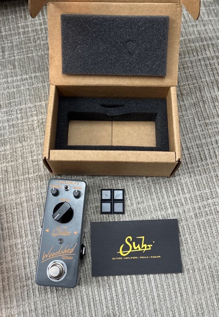 Suhr Woodshed Compressor Andy Wood Signature Pedal