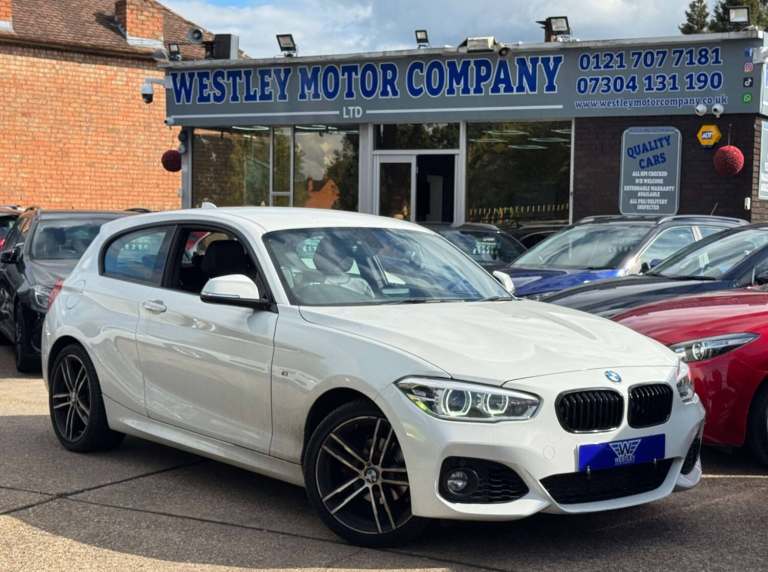 2019 BMW 1 Series 118i [1.5] M Sport 3dr [Nav/Servotronic] HATCHBACK PETROL Manual