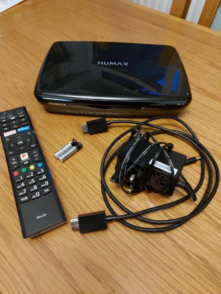 Humax Freeview 1TB recorder, model 500T as new