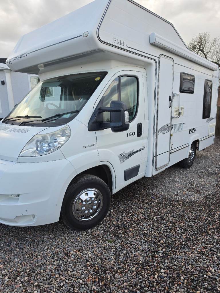 Peugeot elddis autoquest 150/4 berth 2007 only 37500 miles 1 years mot 