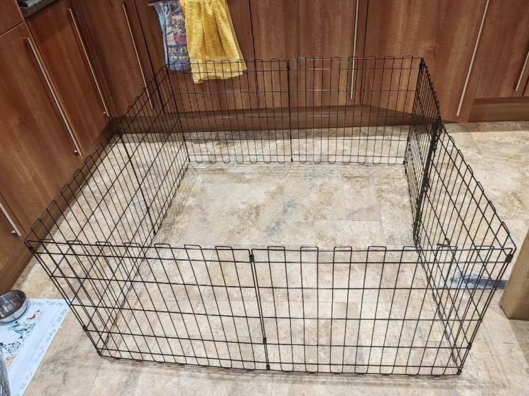 Metal pet pen 