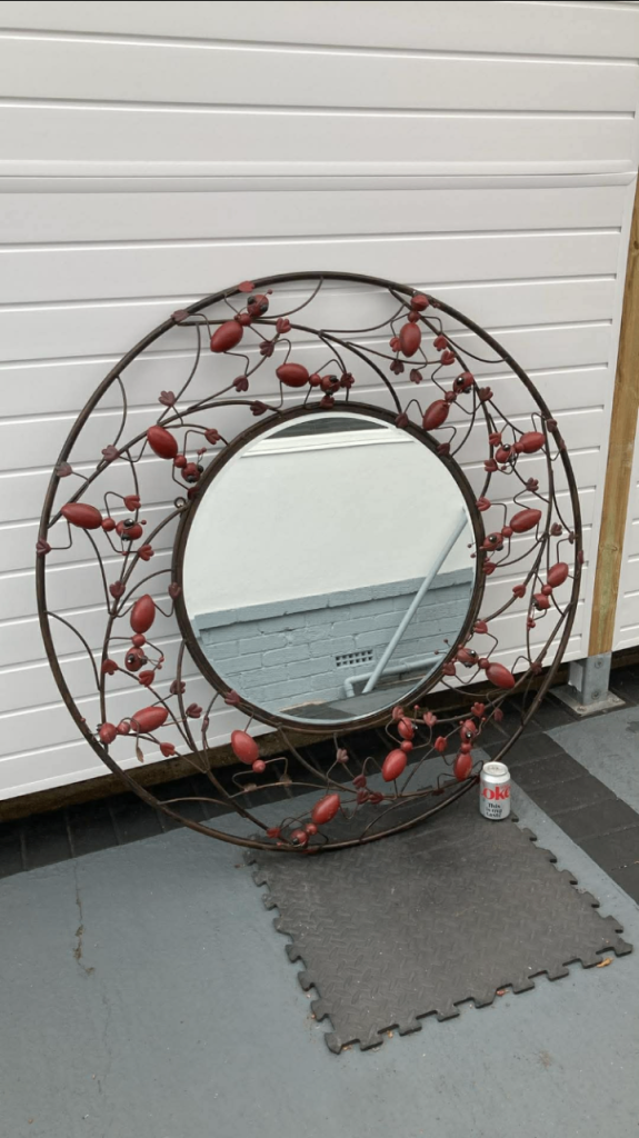 Rare and Unique Massive Vintage Garden Ant Mirror, £300 🚚 Delivered