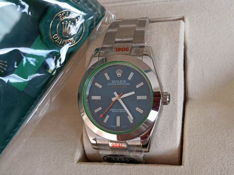 men rollex watch milgaus super lux 