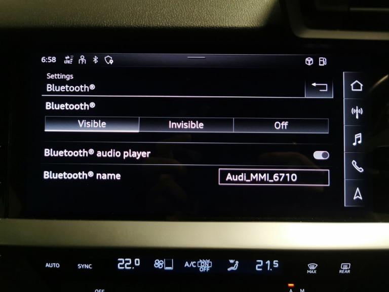 2021 Audi A3 40 TFSI e S Line 5dr S Tronic HATCHBACK PETROL/ELECTRIC Automatic