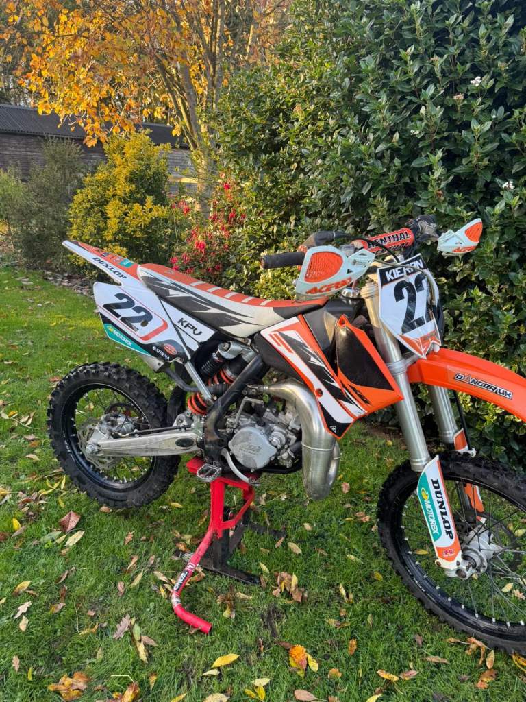 KTM 85cc MX bike