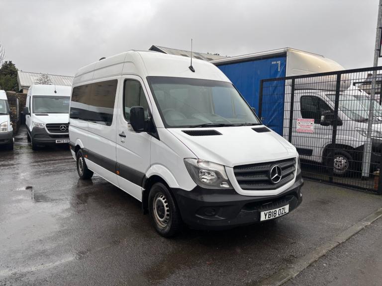 2018 Mercedes-Benz Sprinter 2.1 314 CDI TL14 Tourer Double Cab 5dr Diesel G-Tronic RWD MWB High R...