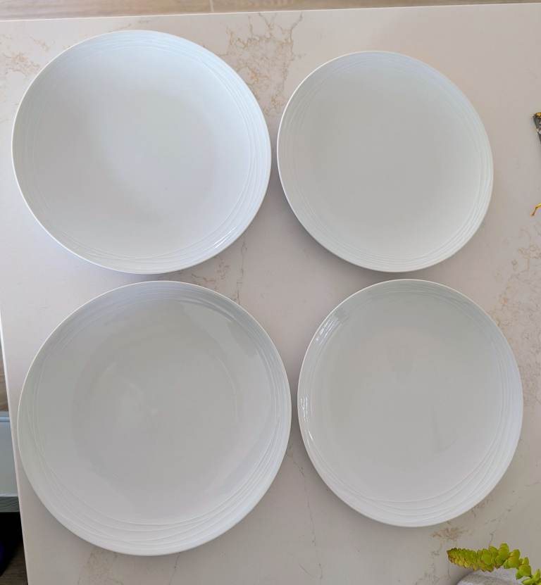 RJR John Rocha Etch dinner set plates mugs cups bowls