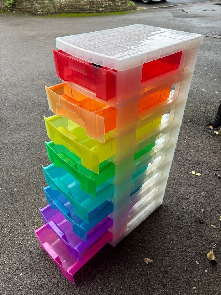 Really useful 8 drawer storage unit for sale