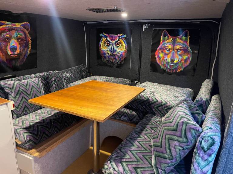 Professionally converted SWB transit