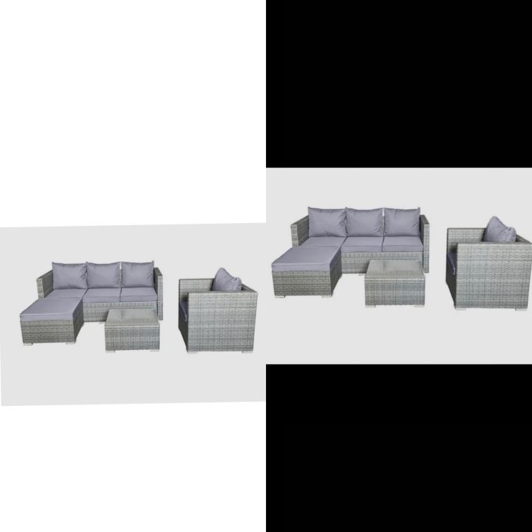 5 seater Rattan Garden furniture sets.  £399