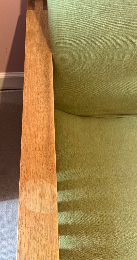 Futon company - OKE - 2 seated solid oak sofa bed