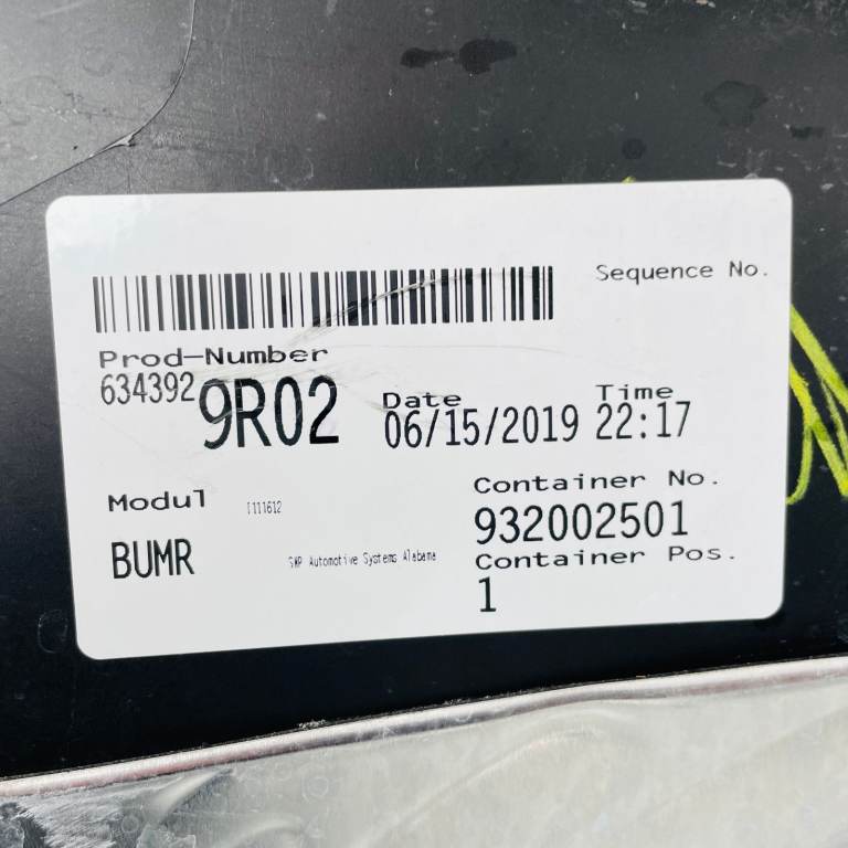 Mercedes Gle Rear Bumper Amg Line V167 Genuine Black A1678851103 | 2019 - 2023 AR93