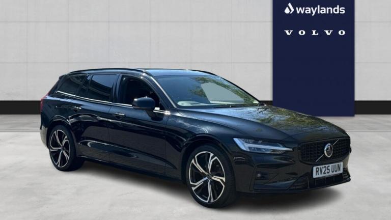 2025 Volvo V60 2.0 B4P Ultra Dark 5dr Auto ESTATE PETROL Automatic