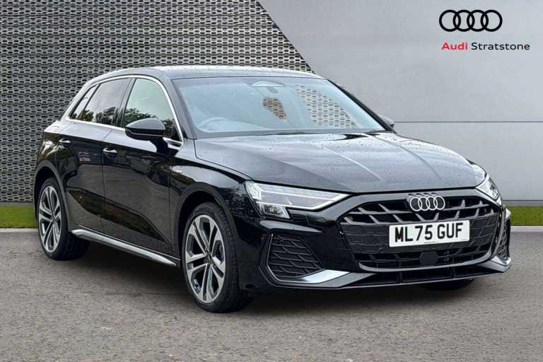 2025 Audi A3 1.5 TFSI e 204 S Line 5dr S Tronic Hatchback Plug-In Hy Automatic