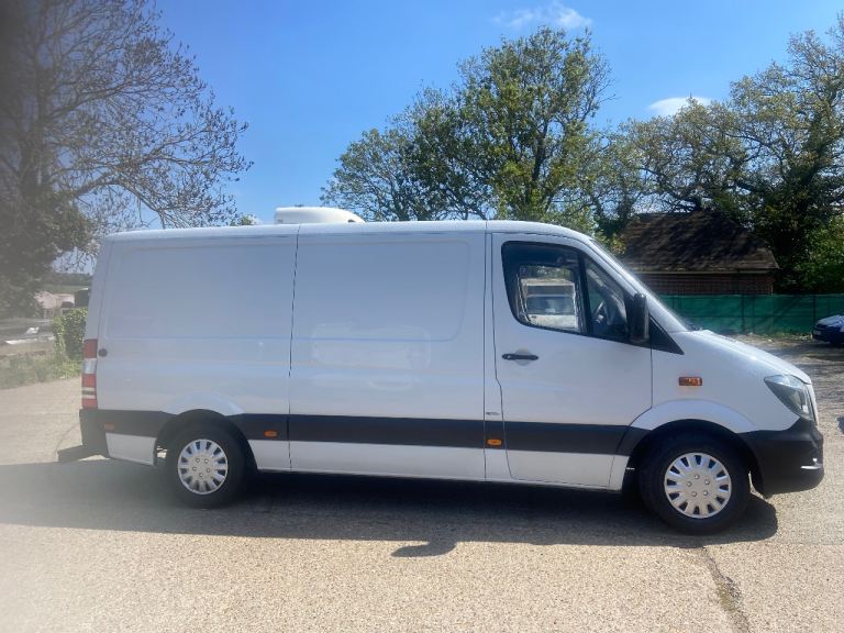 MERCEDES SPRINTER 314 MWB FRIDGE FREEZER VAN.EURO 6. NO VAT. 2016/66 .1 PREVIOUS OWNER