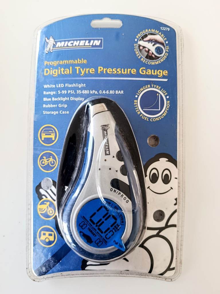 Michelin Programmable Tyre Pressure Gauge