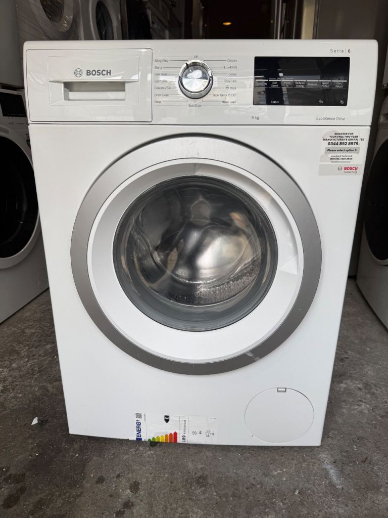 Bosch Serie 6 Digital 9kg 1400 rpm Washing Machine
