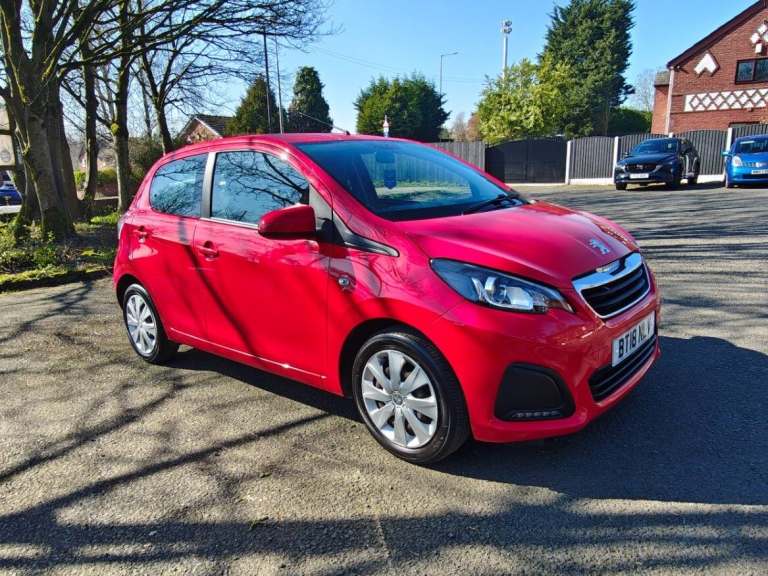 2018 Peugeot 108 1.0 Active 5dr 2-Tronic HATCHBACK Petrol Automatic