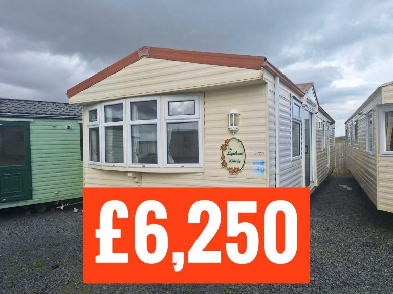 OFF SITE static caravan Scotland double glazed & heated 2 bed Willerby Lyndhurst