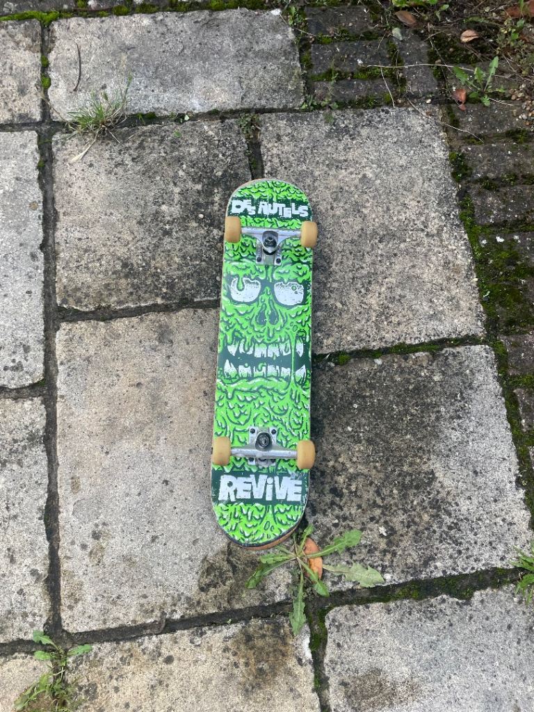 Custom built skateboard