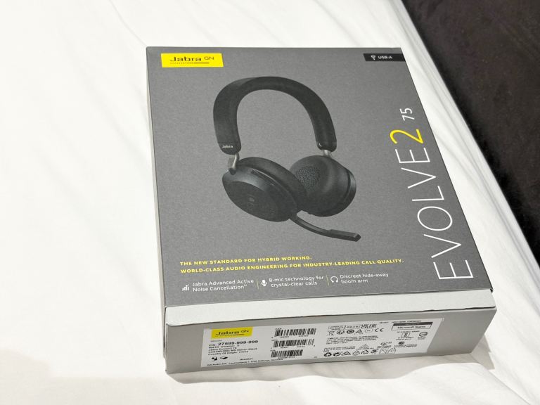 CAN HAND DELIVER, BRAND NEW Jabra Bluetooth Headset Evolve2 75 (4 available) FIXED PRICE