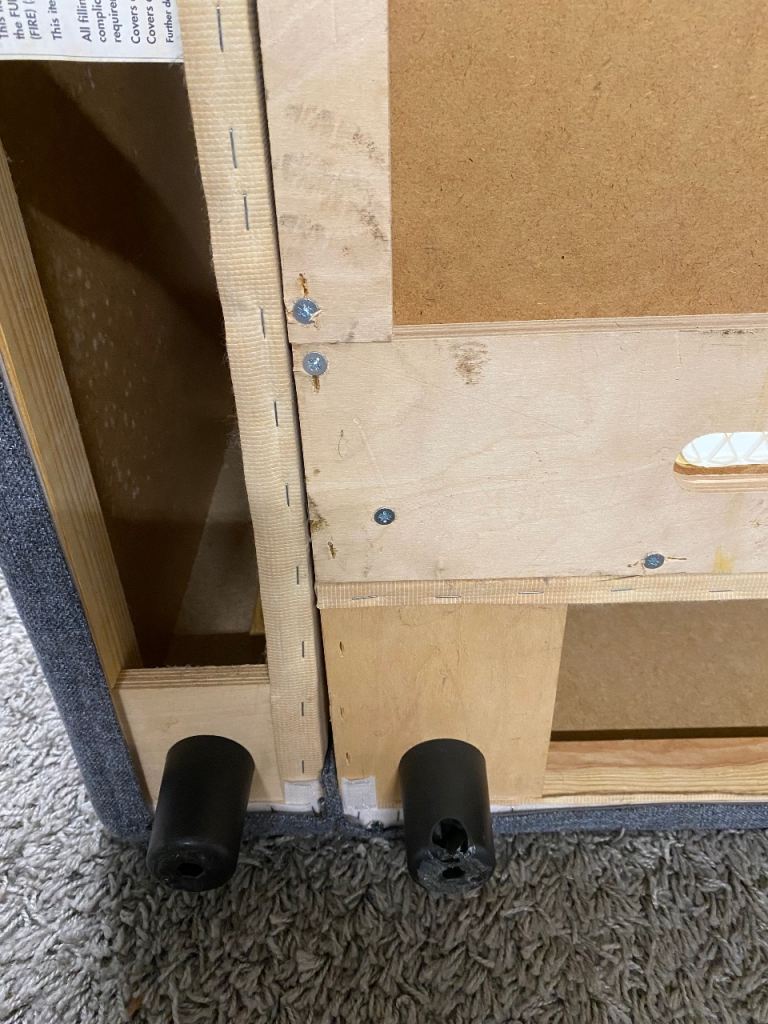 IKEA VIMLE GREY CORNER SOFA WITH STORAGE CHAISE – DELIVERY AVAILABLE