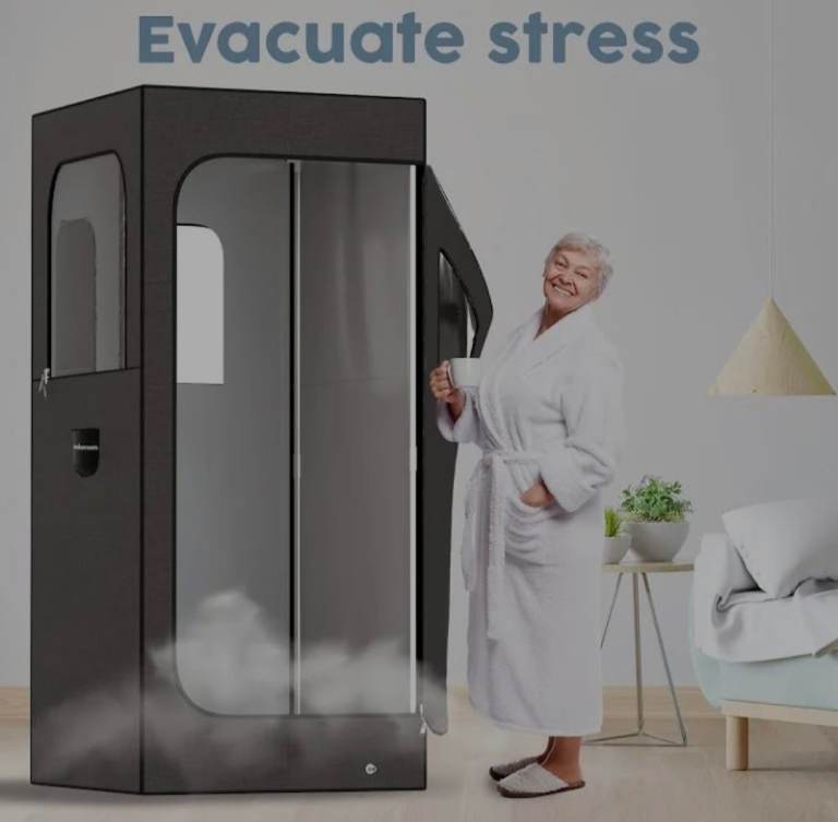 Portable steam sauna
