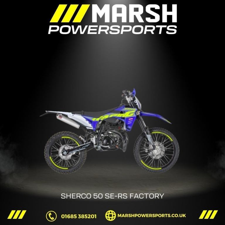 Sherco 50cc SE-RS Factory 2025 Model - Sherco Main Dealer - Reserve NOW!