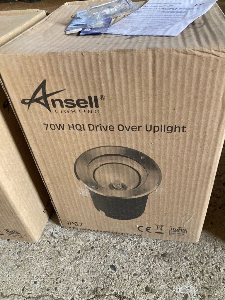 Ansell 70W HQI Drive Over Uplight - New in Box