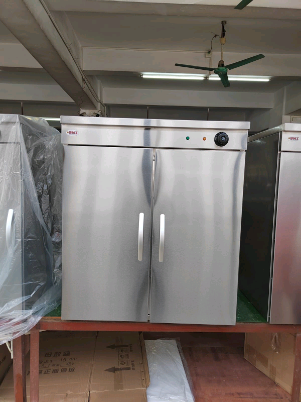 Hot cupboard/ double door plate food warmer new