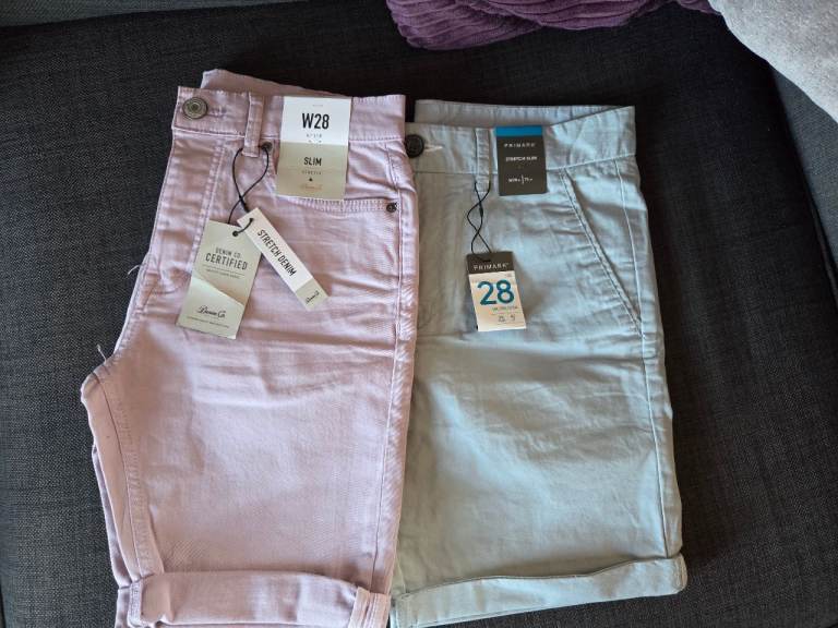 Two pairs of Men's Shorts - Size 28W *BNWT*