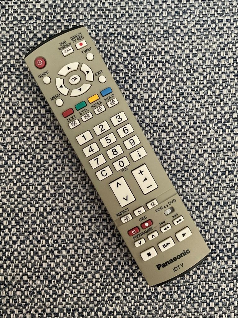 Panasonic Remote Control Grey TV DVD IDTV