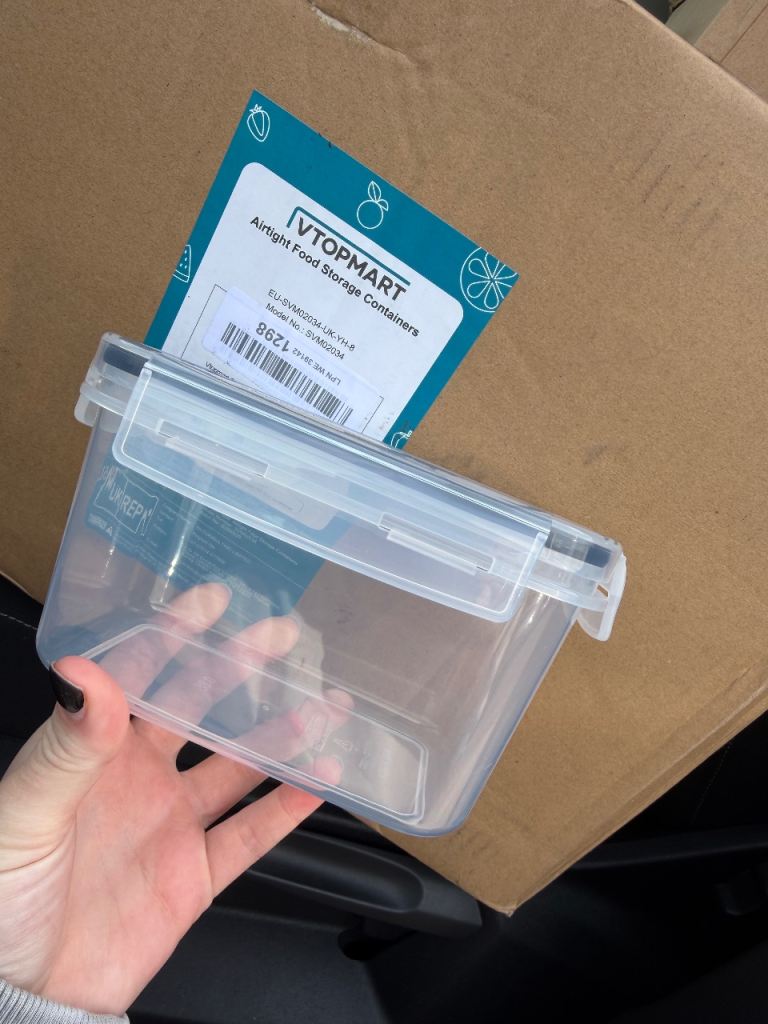 Brand New Box Of 24 Air-Tight Tupperware Containers 