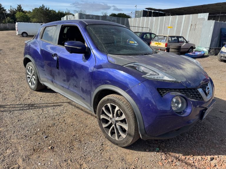 Nissan juke 1.2 turbo 2015 blue BREAKING FOR PARTS 