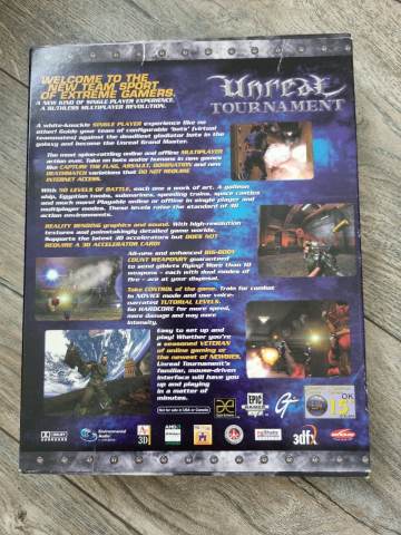 Unreal Tournament PC CD-ROM Video Game - Untested | in Cupar, Fife