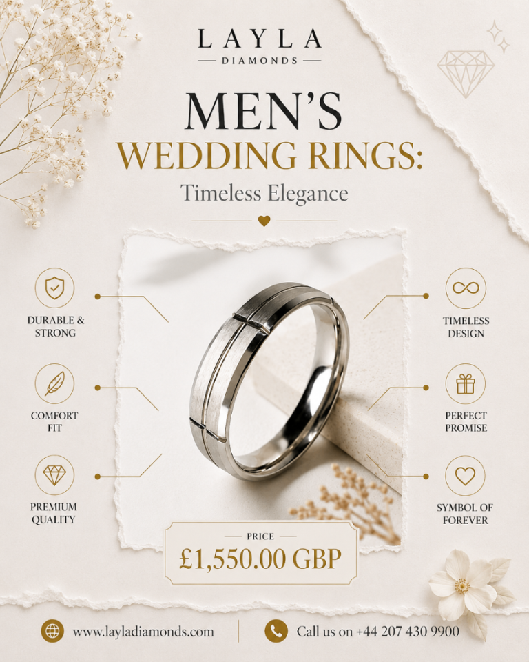 Men's Wedding Rings: Timeless Elegance | Layla Diamonds