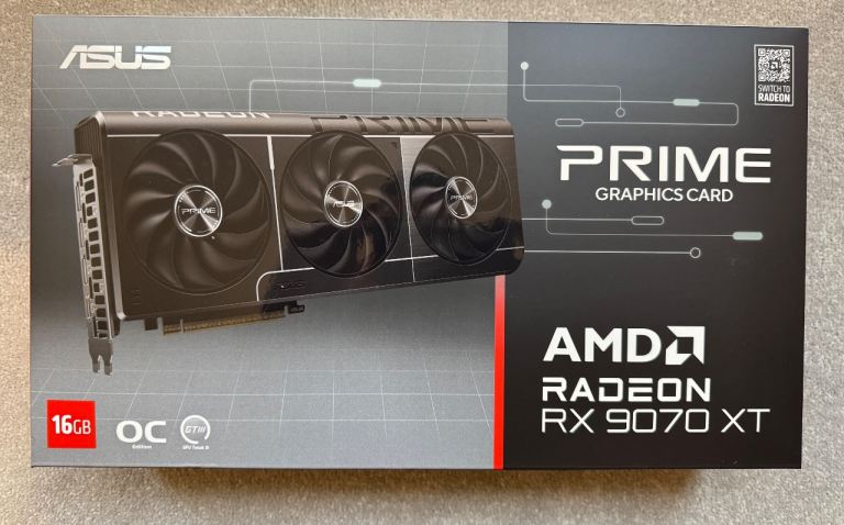 RX 9070 XT listing on gumtree