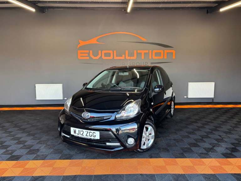2012 Toyota AYGO 1.0 VVT-i Fire 5dr [AC] MMT HATCHBACK Petrol Automatic