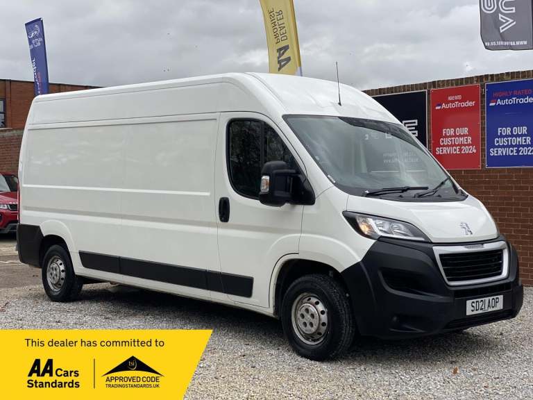 2021 Peugeot Boxer 2.2 BlueHDi 335 Professional L3 H2 Euro 6 (s/s) 5dr PANEL VAN Diesel Manual
