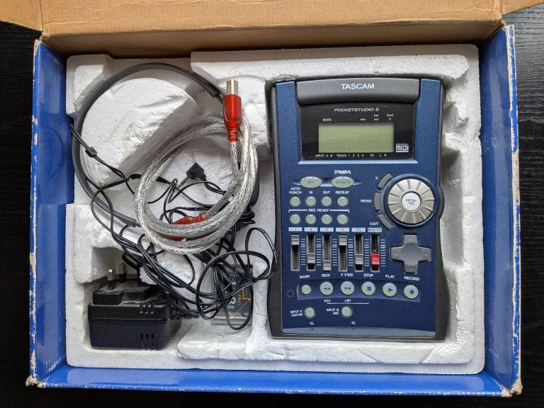 Tascam Pocket Studio 5 4-track recorder